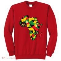 Colourful Africa Map Cloth Gift For African Lover Sweatshirt thumb 0