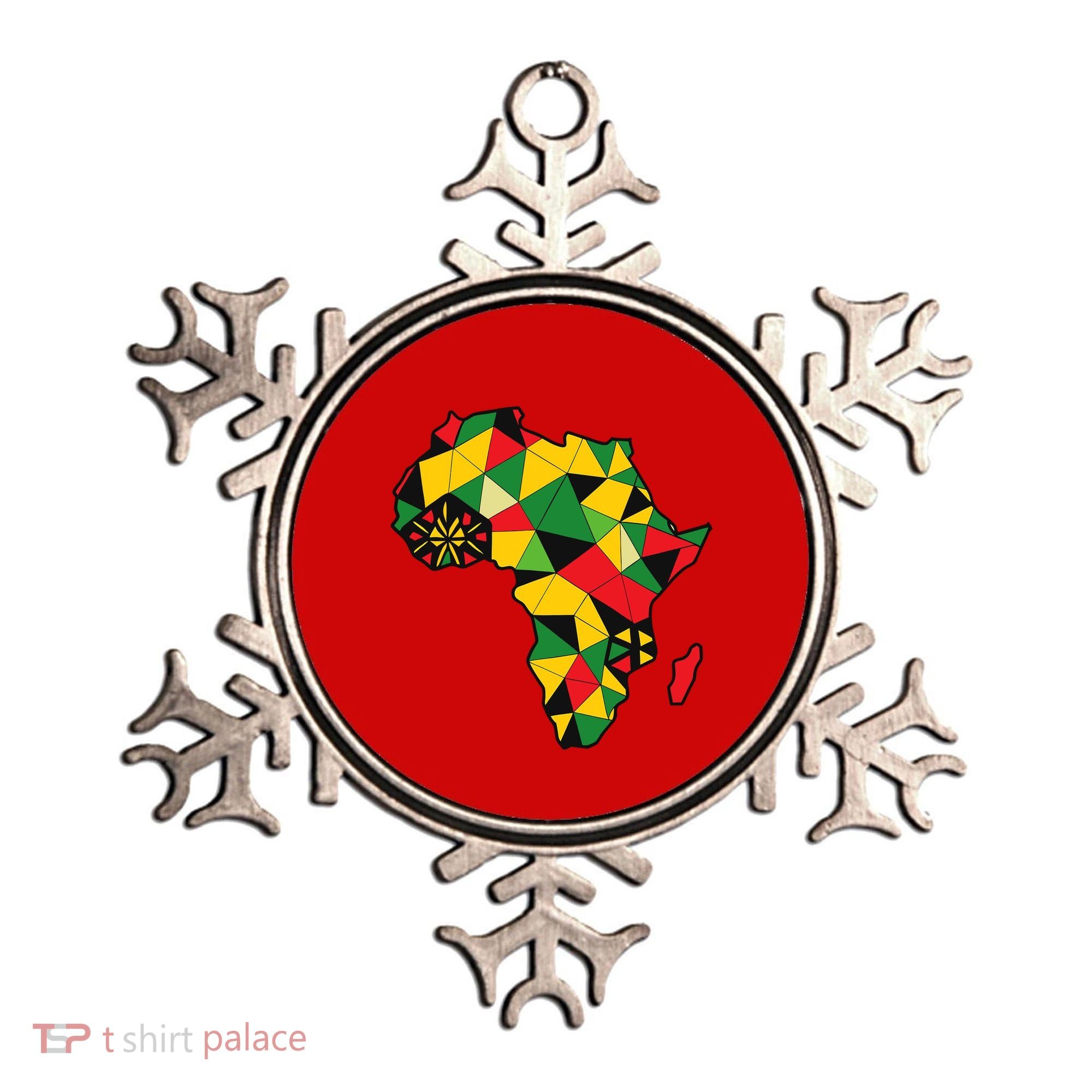 Colourful Africa Map Cloth Gift For African Lover Ornament