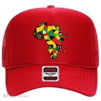 Colourful Africa Map Cloth Gift For African Lover Hat thumb 0