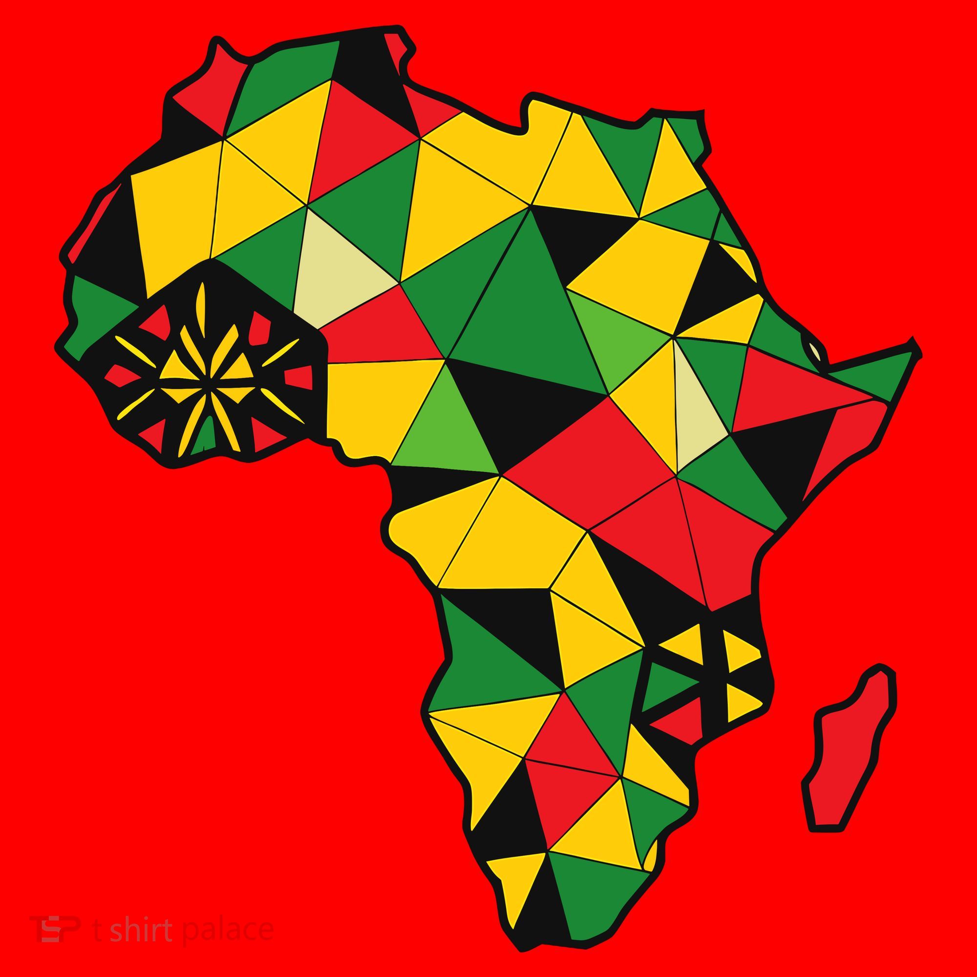 Colourful Africa Map Cloth Gift For African Lover Toddler Hoodie