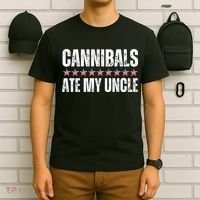 Cannibals Ate My Uncle Vintage T-Shirt thumb 6