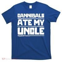 Cannibals Ate My Uncle Joe Biden Political Satire Trump 2024 T-Shirt thumb 0
