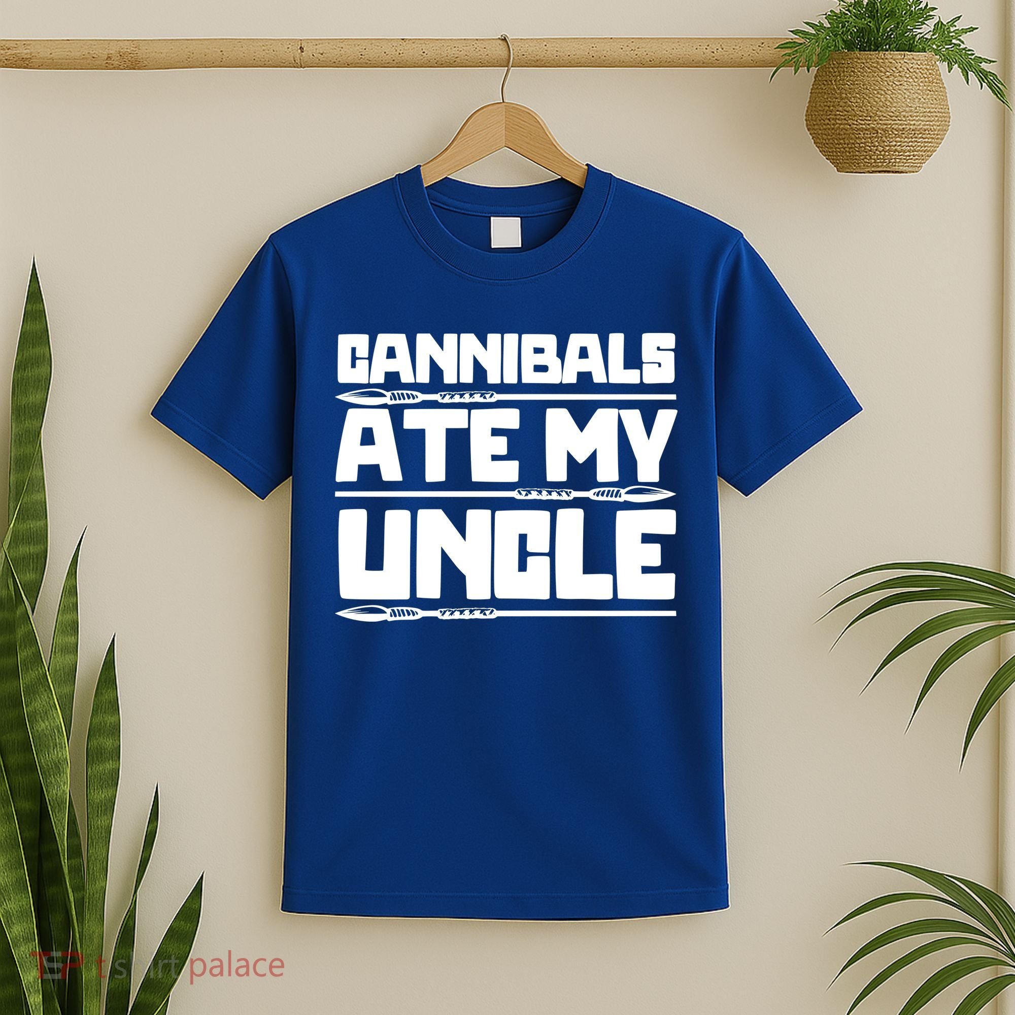 Cannibals Ate My Uncle Joe Biden Political Satire Trump 2024 T-Shirt