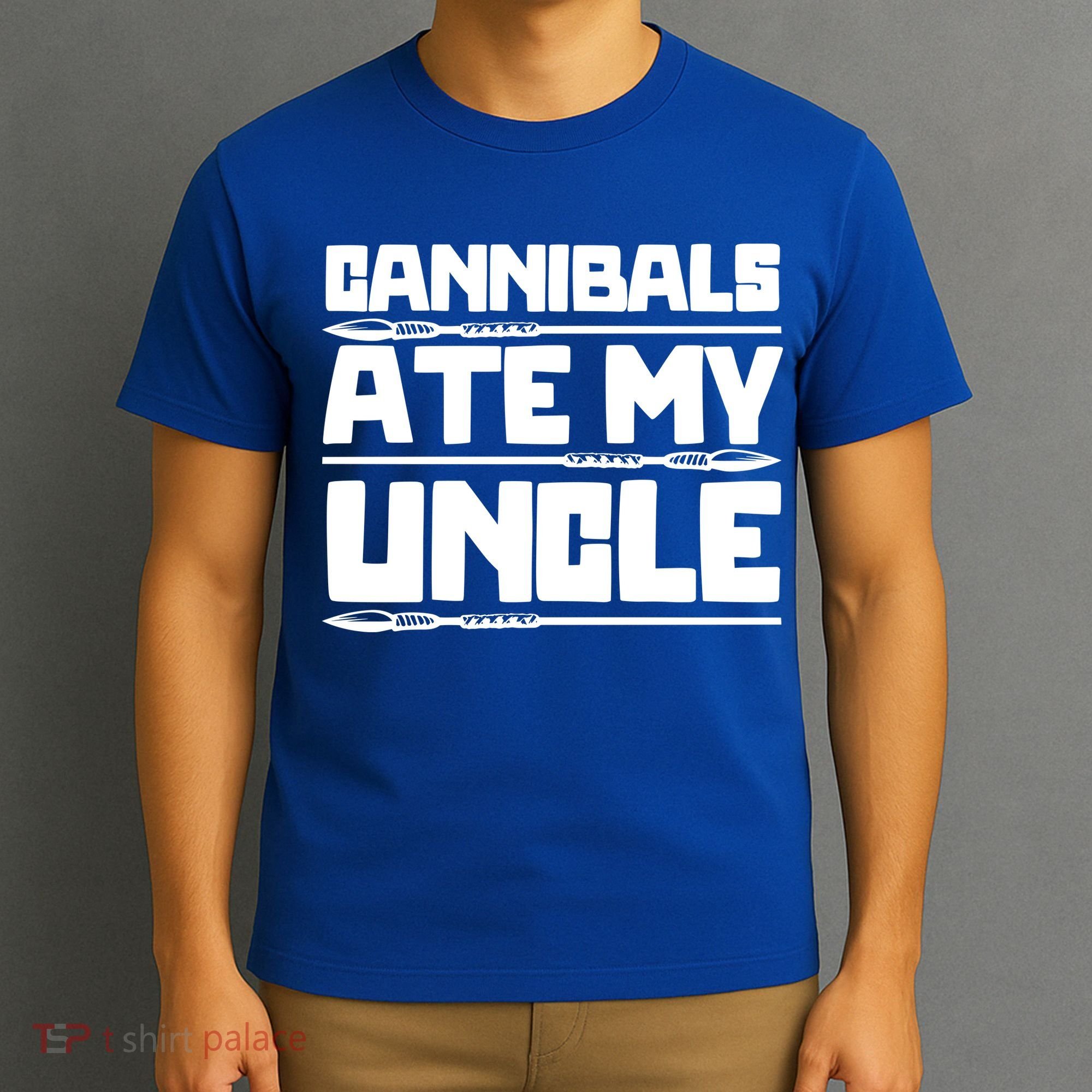 Cannibals Ate My Uncle Joe Biden Political Satire Trump 2024 T-Shirt