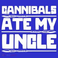 Cannibals Ate My Uncle Joe Biden Political Satire Trump 2024 Polo thumb 2