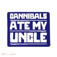 Cannibals Ate My Uncle Joe Biden Political Satire Trump 2024 Mousepad thumb 0
