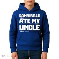 Cannibals Ate My Uncle Joe Biden Political Satire Trump 2024 Kids Hoodie thumb 4