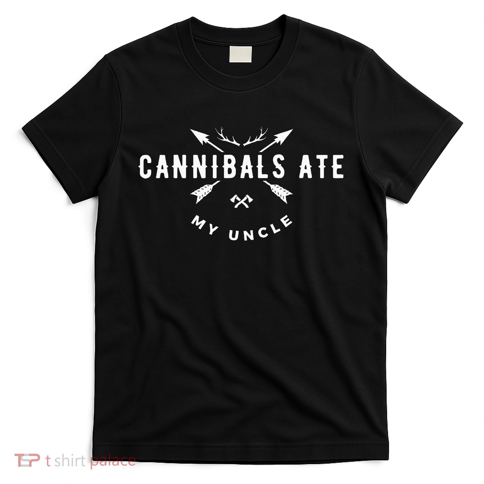 Cannibals Ate My Uncle Joe Biden Political Parody T-Shirt