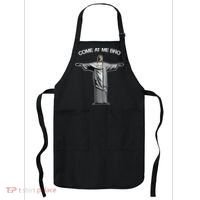 Come At Me Bro Funny Jesus Apron thumb 0