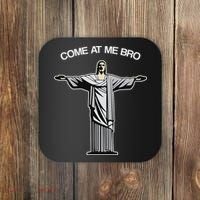 Come At Me Bro Funny Jesus Coaster thumb 0