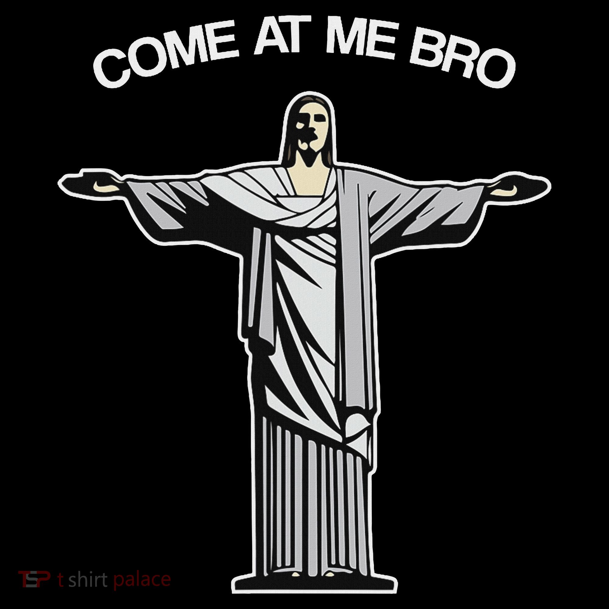 Come At Me Bro Funny Jesus Women's Hoodie