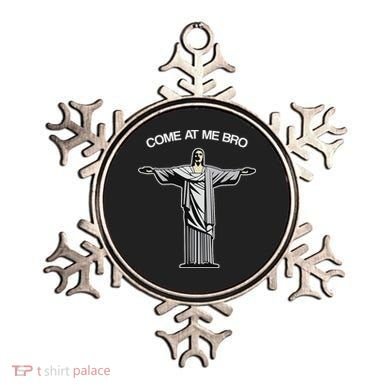 Come At Me Bro Funny Jesus Ornament