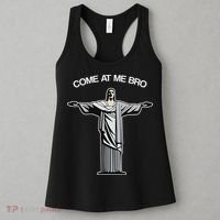 Come At Me Bro Funny Jesus Women's Tank Top thumb 3