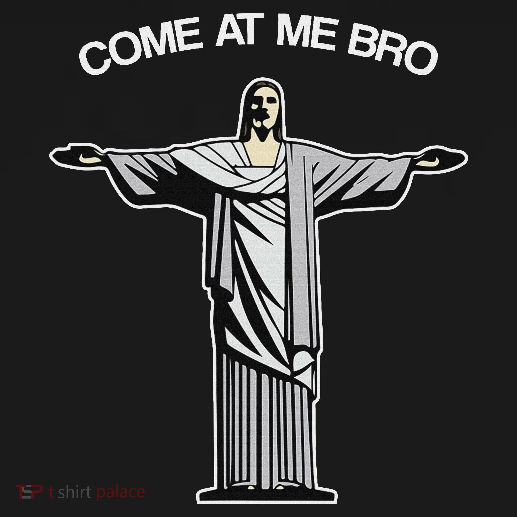 Come At Me Bro Funny Jesus Women's Tank Top
