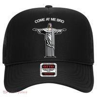 Come At Me Bro Funny Jesus Hat thumb 0