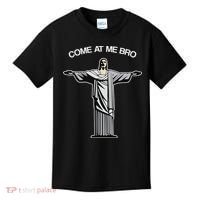 Come At Me Bro Funny Jesus Kids T-Shirt thumb 0