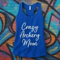 Crazy Archery Mom Mother's Day Gift For Archer Bow Meaningful Gift Women's Tank Top thumb 3