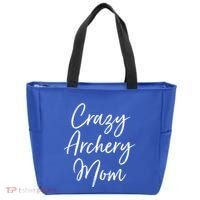 Crazy Archery Mom Mother's Day Gift For Archer Bow Meaningful Gift Tote Bag thumb 0