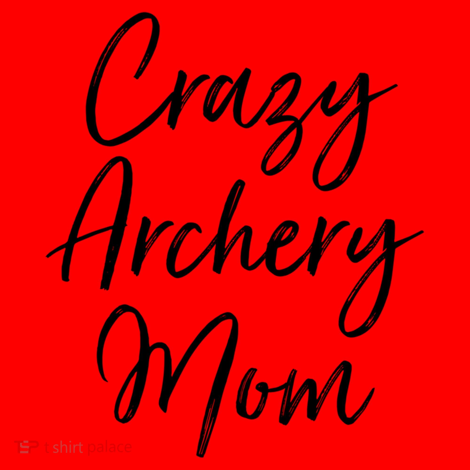 Crazy Archery Mom Mother's Day Gift For Archer Bow Meaningful Gift Santa Hat
