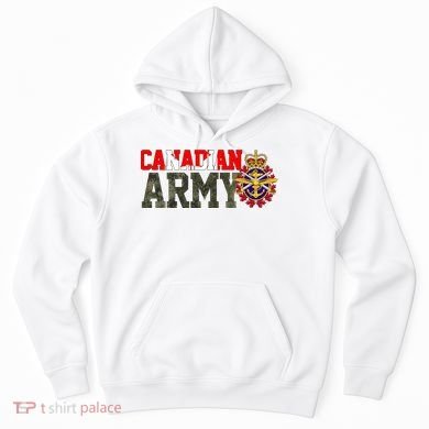 Canadian Army Military Veteran Hoodie