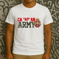 Canadian Army Military Veteran T-Shirt thumb 3