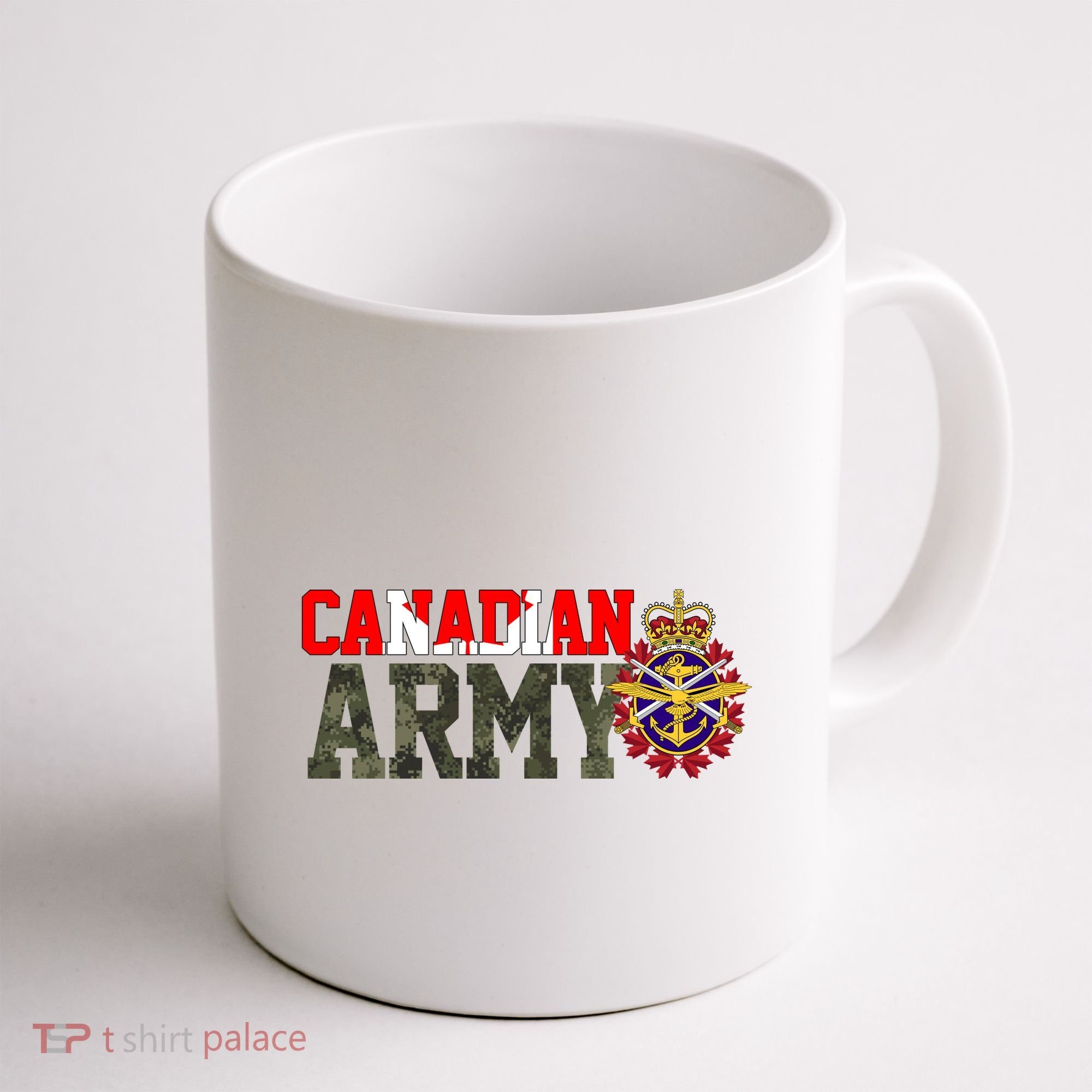 Canadian Army Military Veteran Coffee Mug
