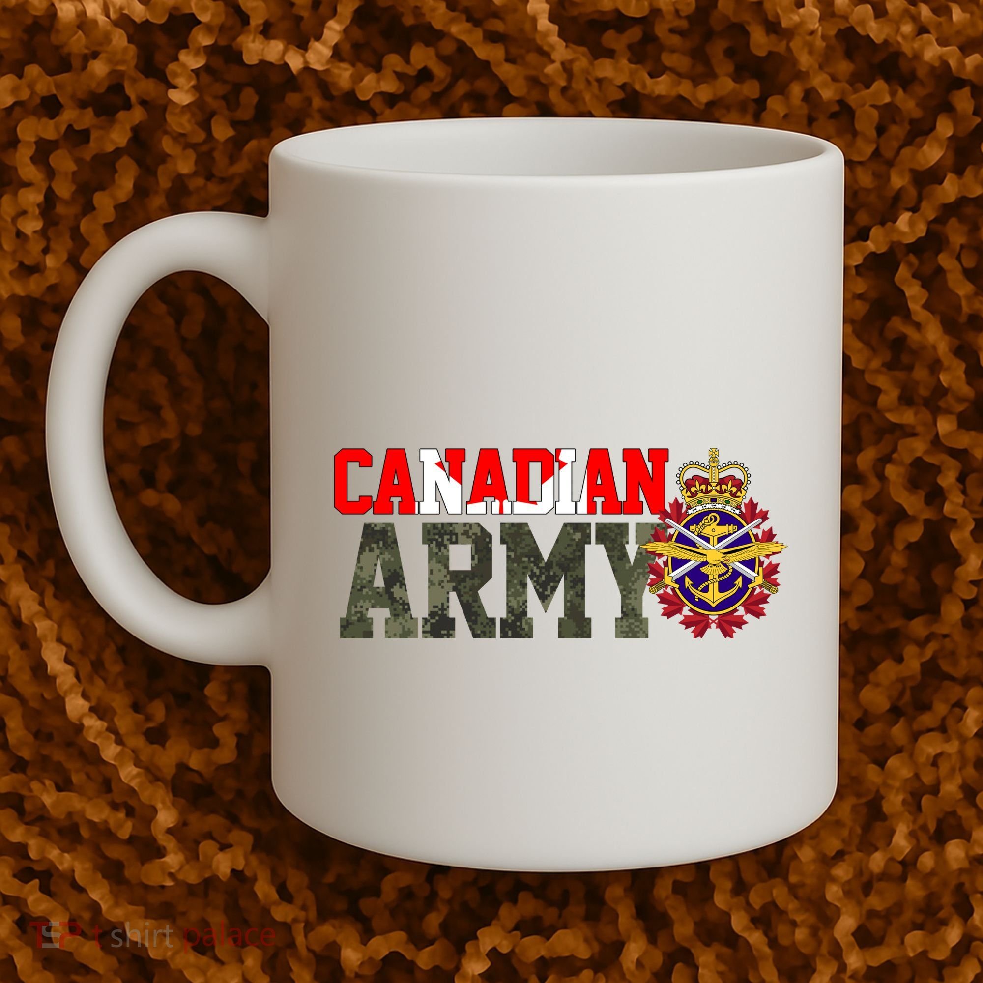 Canadian Army Military Veteran Coffee Mug
