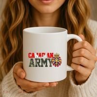 Canadian Army Military Veteran Coffee Mug thumb 3