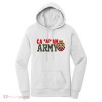 Canadian Army Military Veteran Women's Hoodie thumb 0