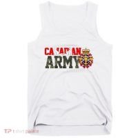 Canadian Army Military Veteran Tank Top thumb 0