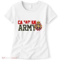 Canadian Army Military Veteran Women's T-Shirt thumb 0