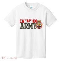 Canadian Army Military Veteran Kids T-Shirt thumb 0