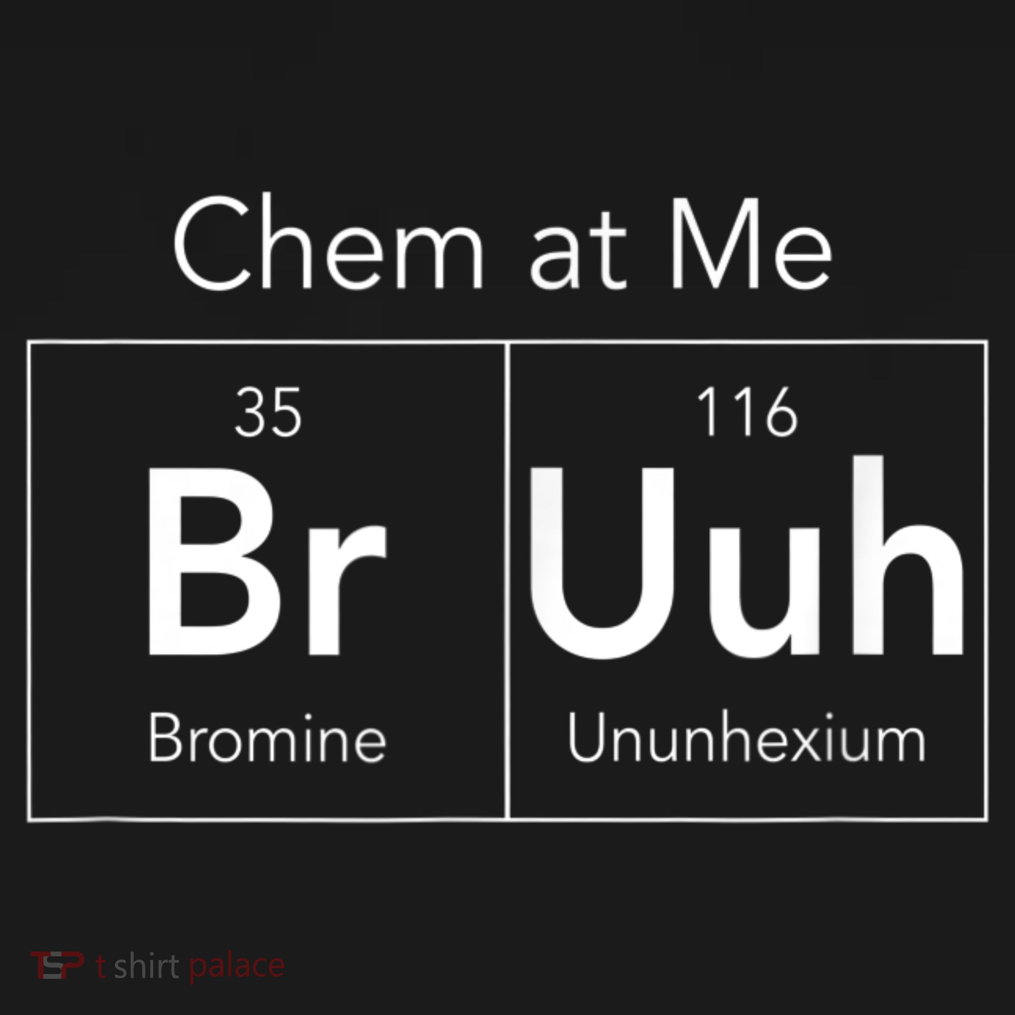 Chem At Me Bruh Funny Chemistry Pun Baby Bodysuit
