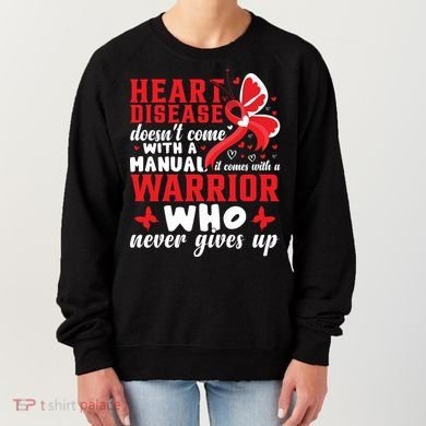 Chd Awareness Month Heart Disease Great Gift Women's Sweatshirt
