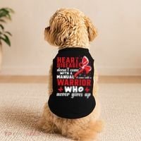 Chd Awareness Month Heart Disease Great Gift Doggie Tank thumb 2