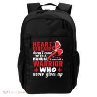 Chd Awareness Month Heart Disease Great Gift Backpack thumb 0
