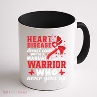 Chd Awareness Month Heart Disease Great Gift Coffee Mug thumb 1