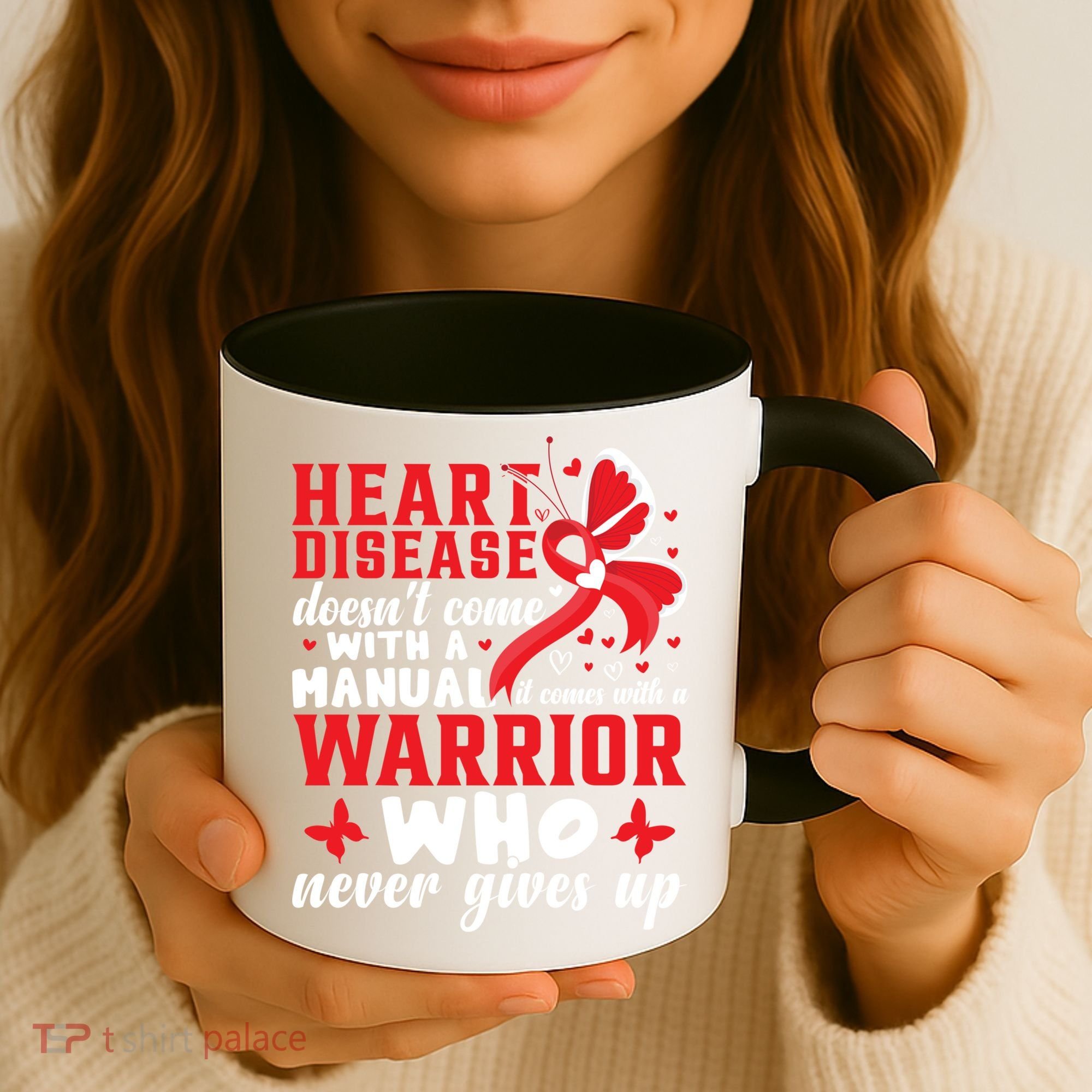 Chd Awareness Month Heart Disease Great Gift Coffee Mug