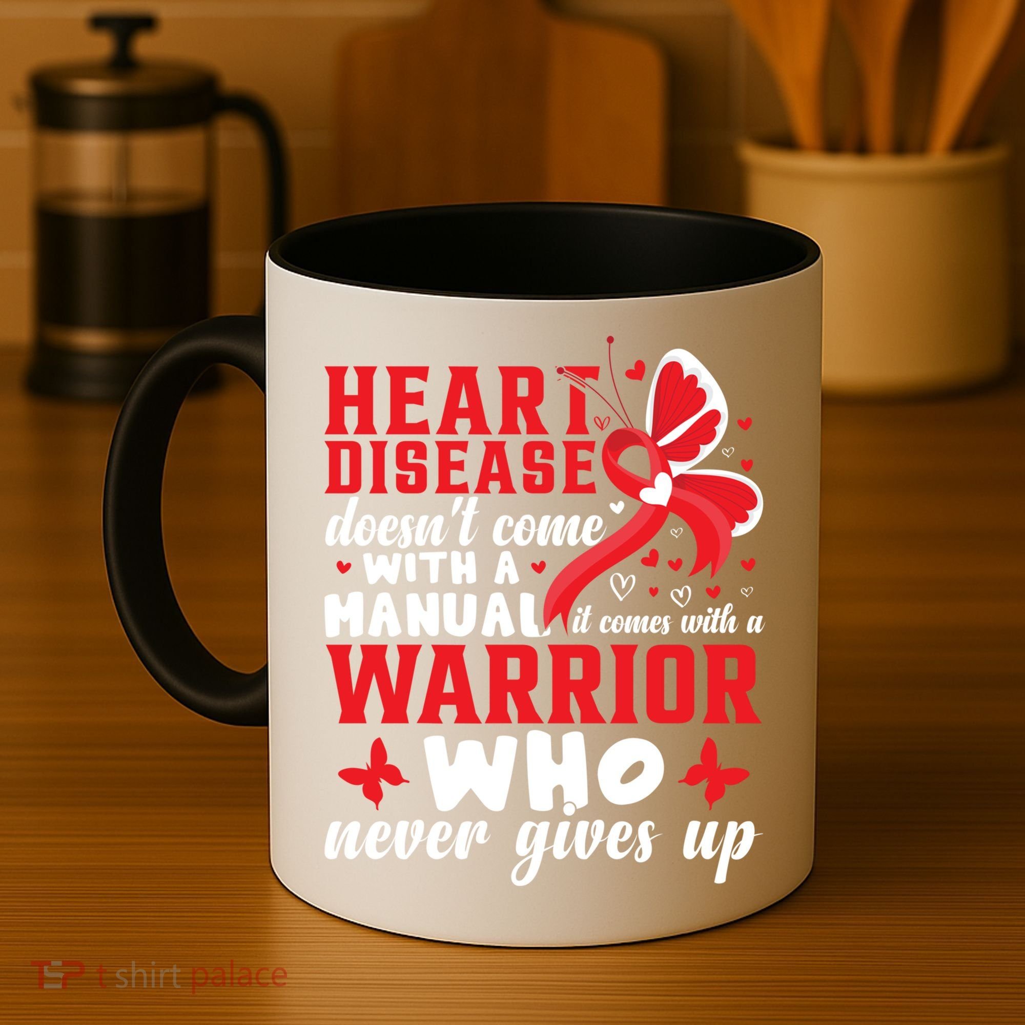 Chd Awareness Month Heart Disease Great Gift Coffee Mug