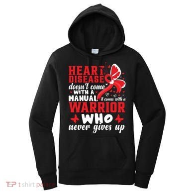 Chd Awareness Month Heart Disease Great Gift Women's Hoodie