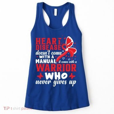 Chd Awareness Month Heart Disease Great Gift Women's Tank Top