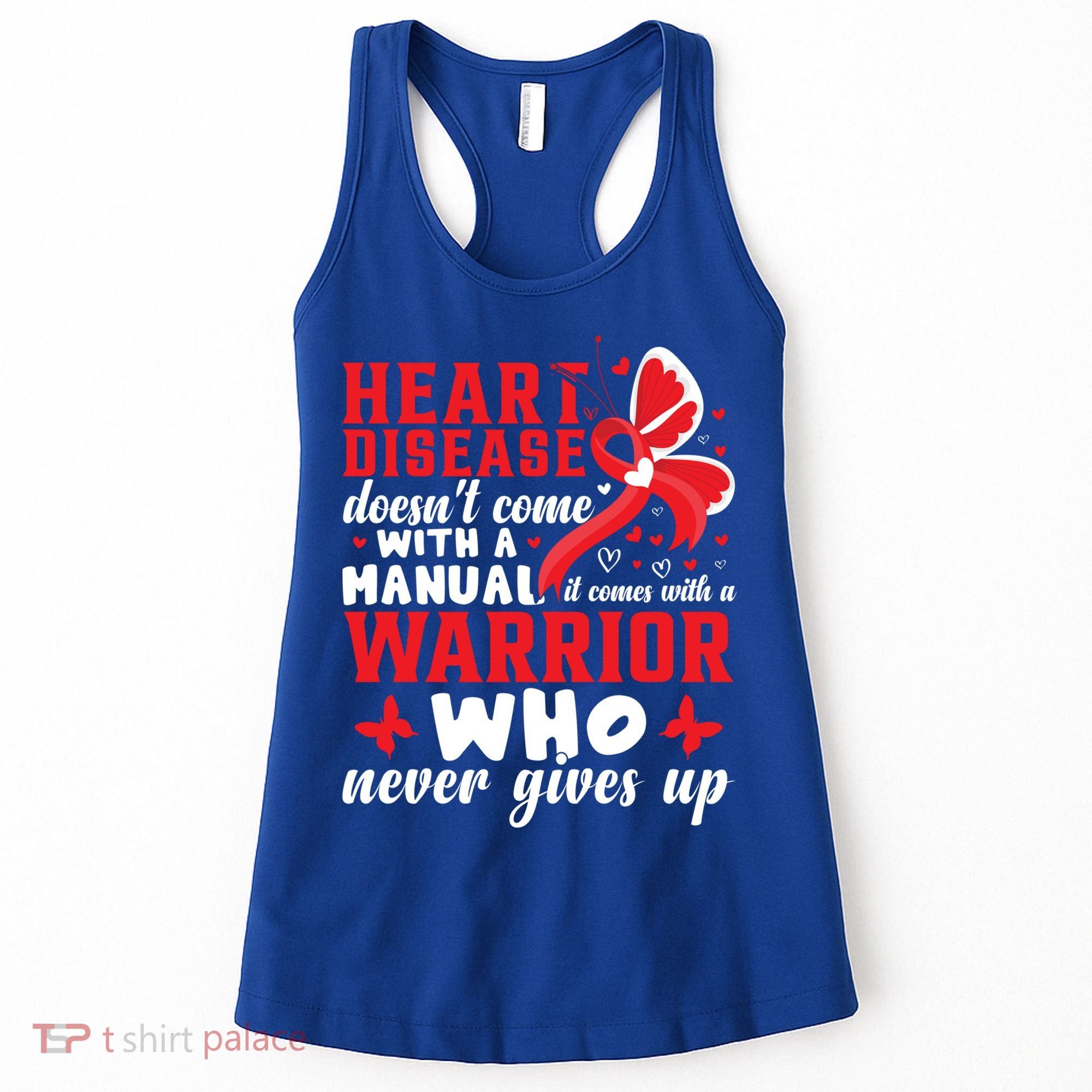 Chd Awareness Month Heart Disease Great Gift Women's Tank Top