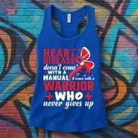 Chd Awareness Month Heart Disease Great Gift Women's Tank Top thumb 3