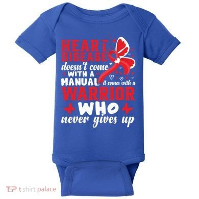 Chd Awareness Month Heart Disease Great Gift Baby Bodysuit