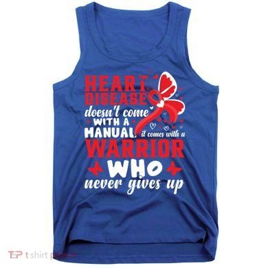 Chd Awareness Month Heart Disease Great Gift Tank Top