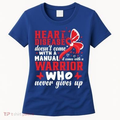 Chd Awareness Month Heart Disease Great Gift Women's T-Shirt