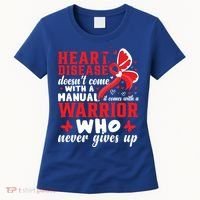 Chd Awareness Month Heart Disease Great Gift Women's T-Shirt thumb 0