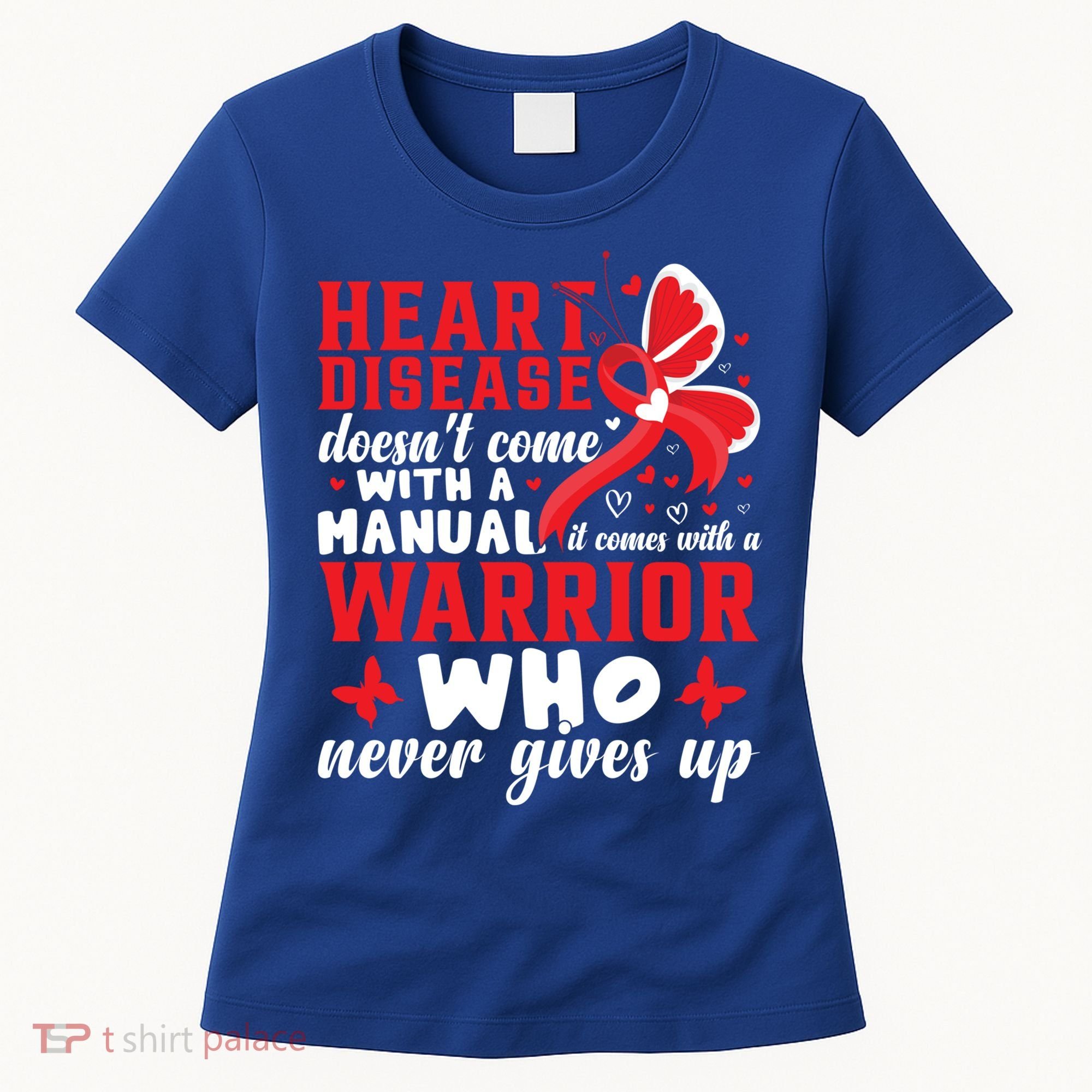 Chd Awareness Month Heart Disease Great Gift Women's T-Shirt
