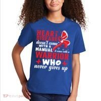 Chd Awareness Month Heart Disease Great Gift Kids T-Shirt thumb 2