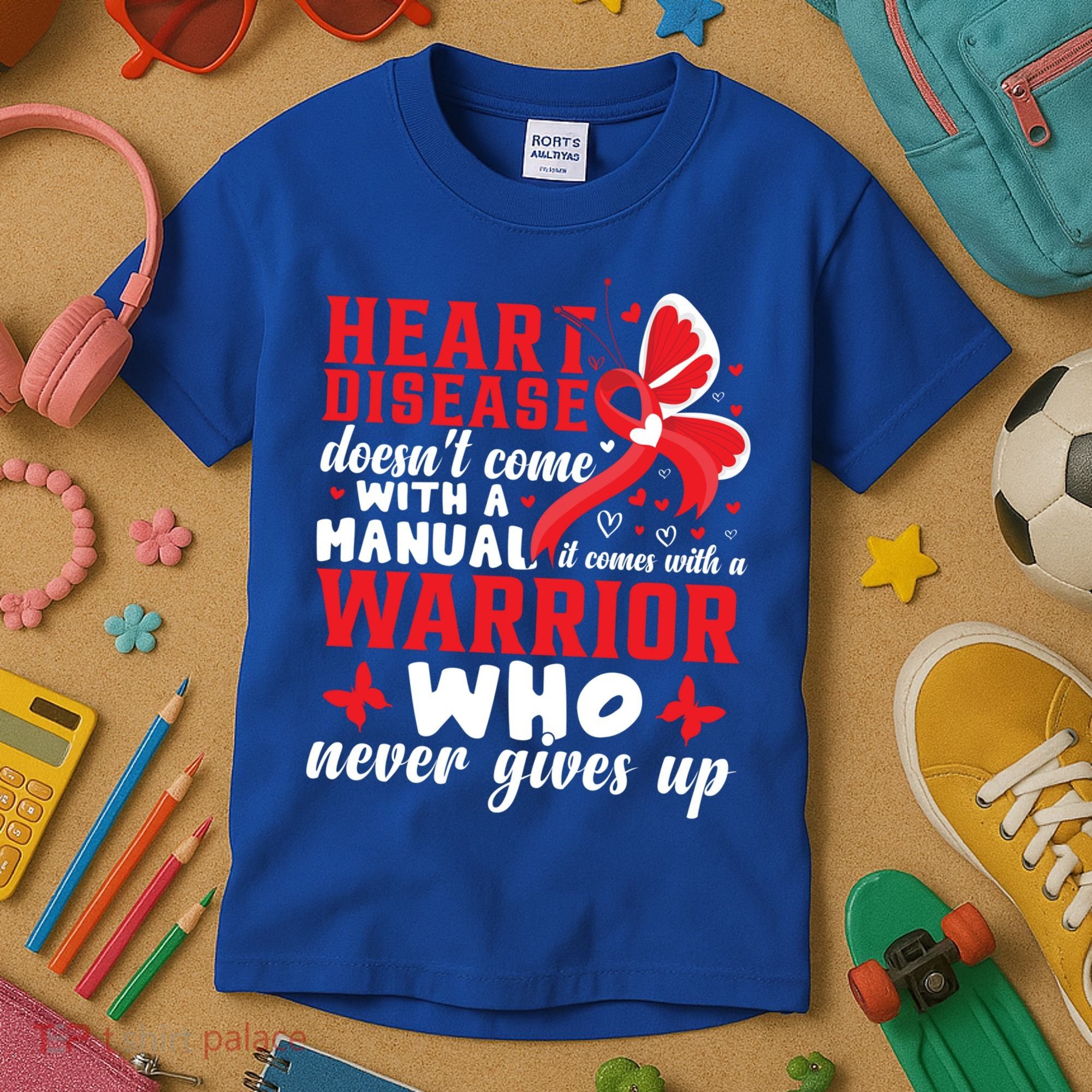 Chd Awareness Month Heart Disease Great Gift Kids T-Shirt